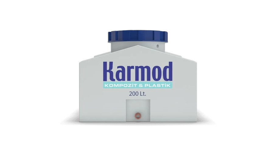 200 litre dikdörtgen su deposu modelleri - Beyaz