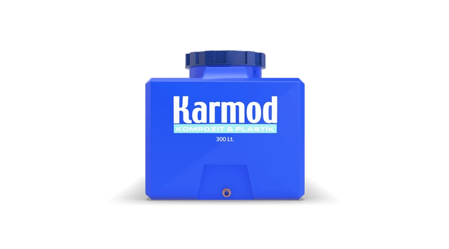 300 litre dikdörtgen su deposu modelleri - Mavi