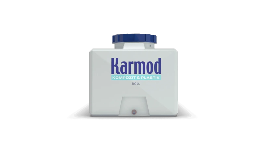 500 litre dikdörtgen prizmatik su deposu