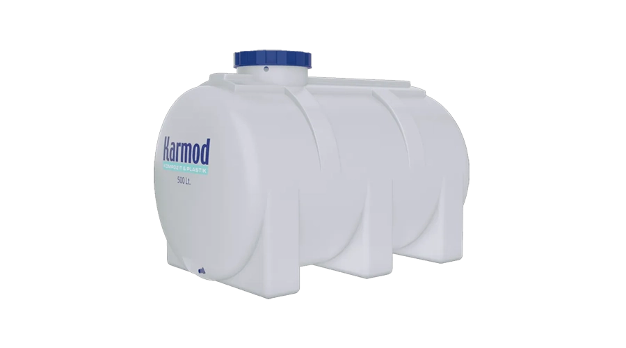 500 litre yatay su deposu modelleri - Beyaz